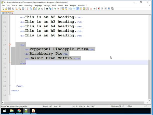 Introduction to HTML
