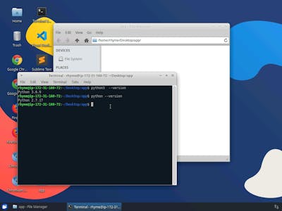 Create Your First Python Program From UST