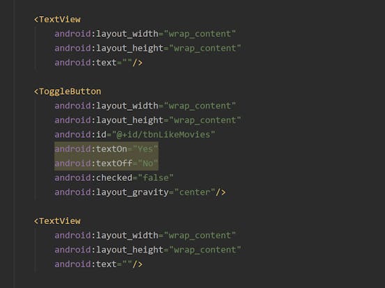 build a linear layout app in android studio
