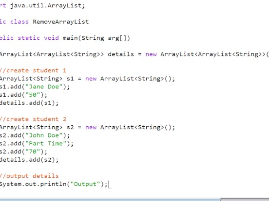 Create A Record Of Students Using Arrays In Java Create A Record Of Students Using Arrays In Java