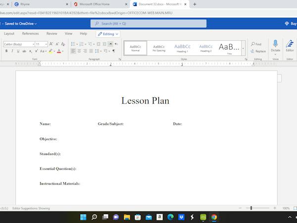 Lesson Notes Word How to Create a Lesson Plan in Microsoft Word
