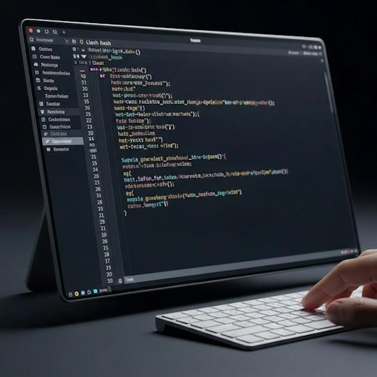 Portada: Secuencias de comandos shell y Linux Bash Programación