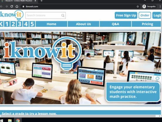 Building Students Math Skills with iKnowit