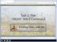 Creating Database Tables with SQL