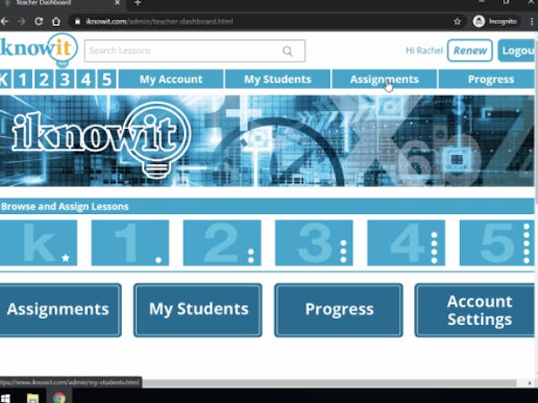 Building Students Math Skills with iKnowit