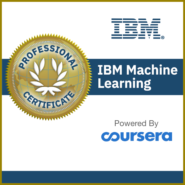 IBM Machine Learning Professional Certificate Coupon