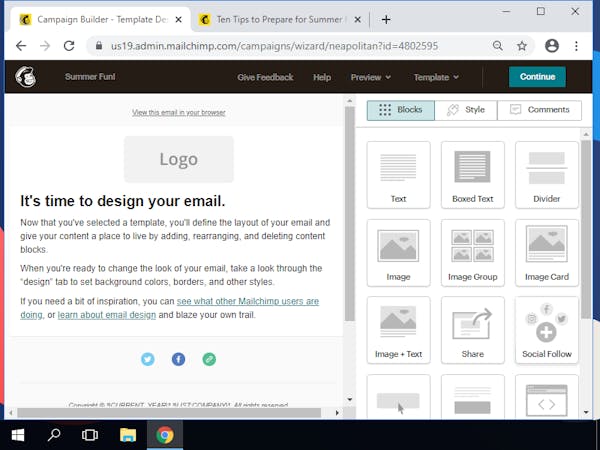 Use Mailchimp to Build an E-mail Marketing Campaign (Short Course ...