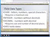 Creating Database Tables with SQL