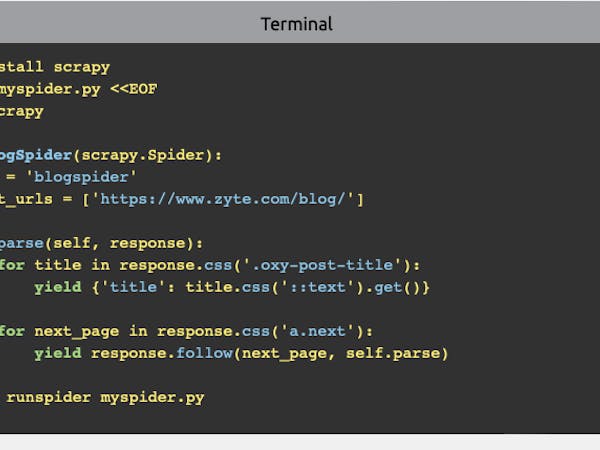 Web Scraping with Python (Short Course) | Coursera