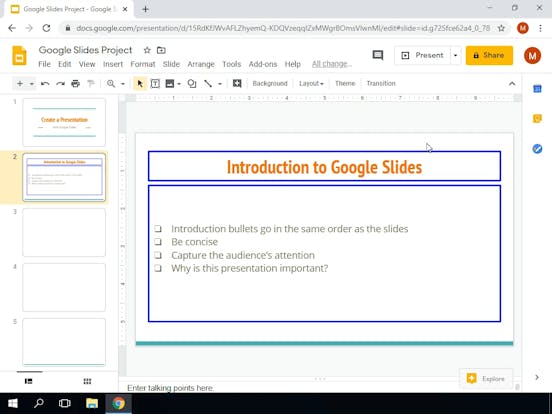 free google slides tutorial for