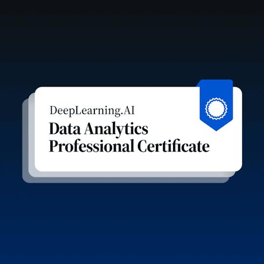 Portada: DeepLearning.AI Data Analytics