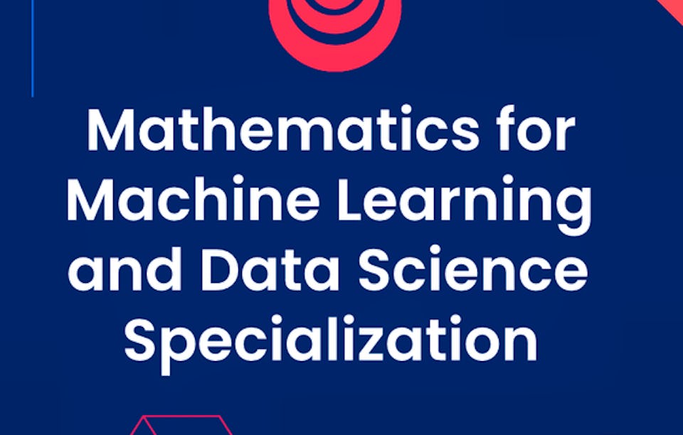 Formula Machine Learning Design Calculus for Machine Learning and Data Science | Coursera
