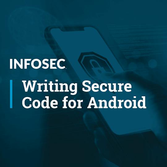 Portada: Writing Secure Code for Android