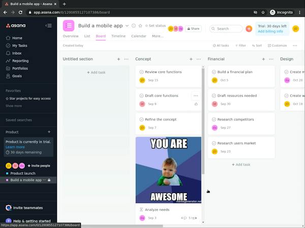 Asana Learning Library Get Started with Asana (Short Course) | Coursera