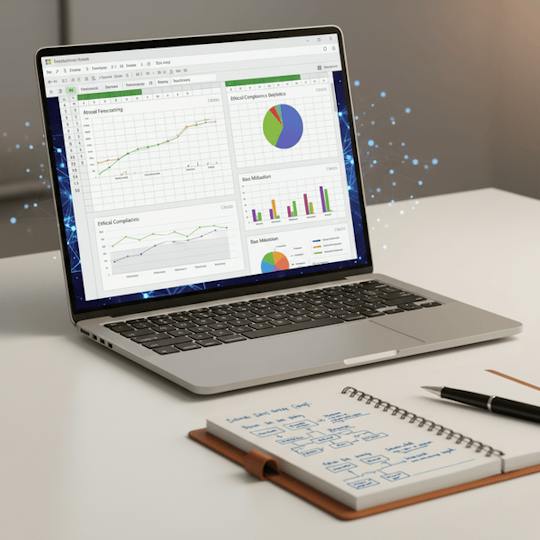 Portada: AI for Business Ethics & Financial Strategy Mastery