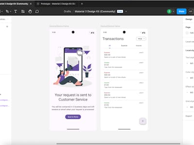 UI Design using Material Design 3: Designing a Reminder App