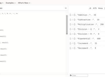 TypeScript Operators