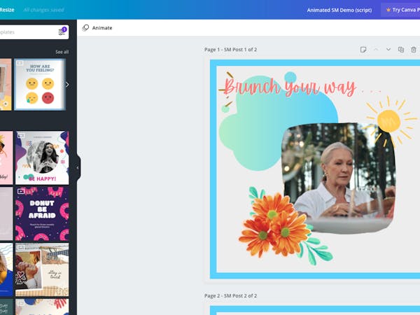 Create Animated Social Media Posts Using Canva Create Animated Social Media Posts Using Canva