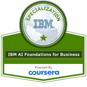 Image for the IBM AI Foundations for Business course