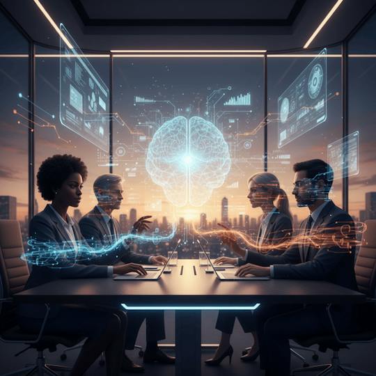 Portada: Apply Generative AI for Leadership & Human-Centered Branding