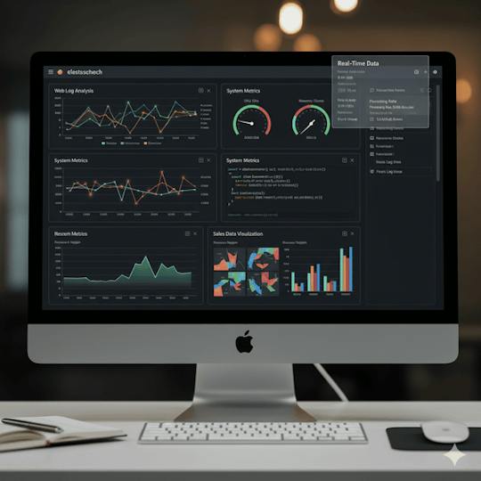 Portada: Kibana Projects: Data Analytics & Visualization