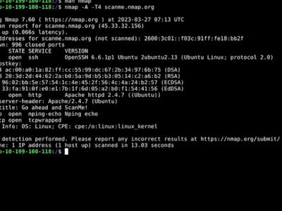 Nmap Review Vulnerability Scanning with Nmap: Network Scanning