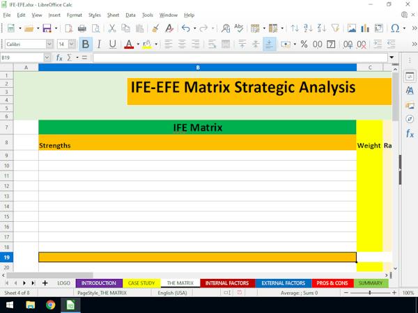 Efe Score How to Use The IFE-EFE Matrix for Strategic Analysis