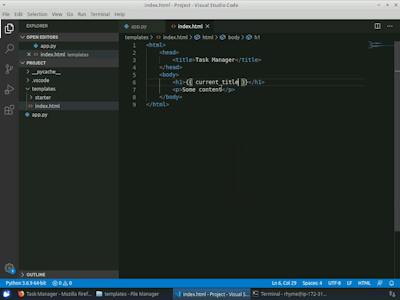 create and host your first web app with python and... Create Your First Web App with Python and Flask