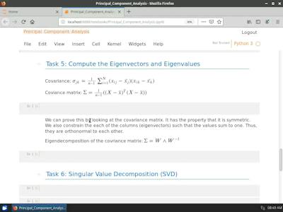 python - principal component analysis with numpy and... Principal Component Analysis with NumPy
