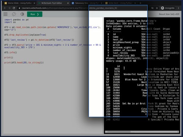 Data Analysis with Python: Inform a Business Decision