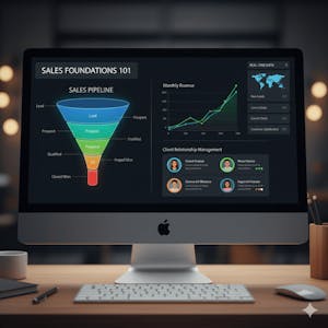 Sales Foundations 101: Core Techniques for Success from EDUCBA online course platform