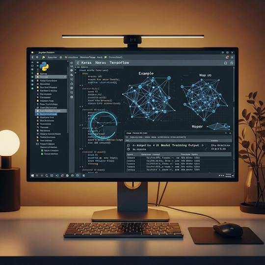 Portada: Proyectos de Aprendizaje profundo de Keras con TensorFlow