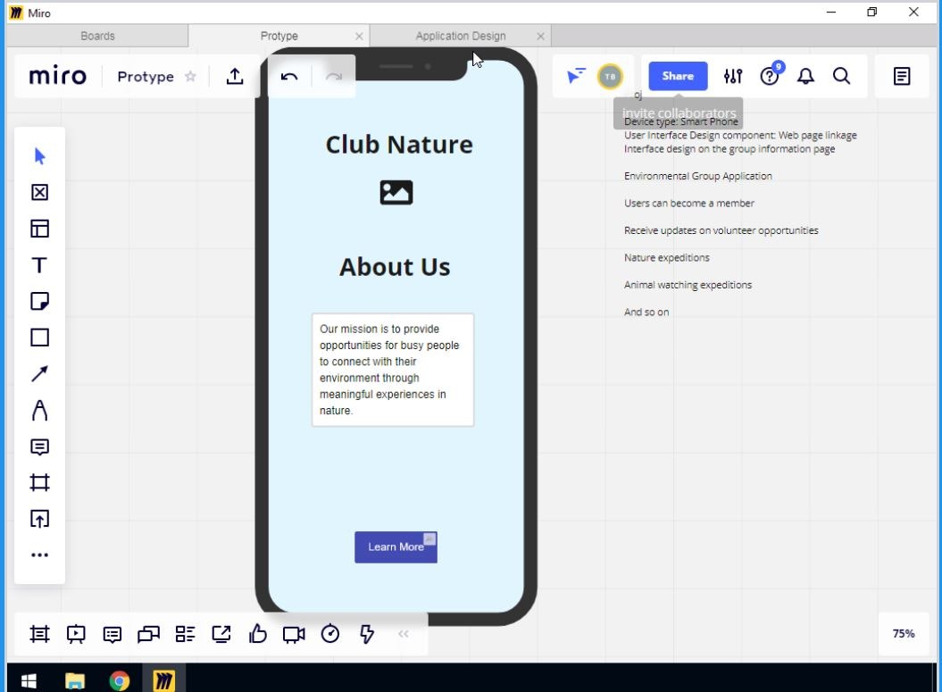 Create Interactive Prototypes With Webpage Linkage In Miro