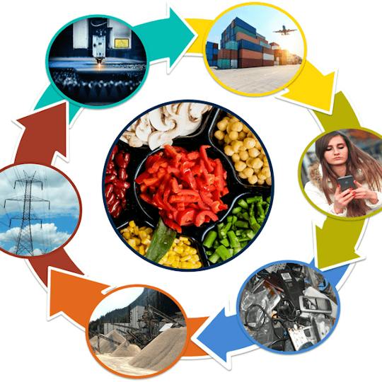Portada: Alimentos y productos sanos y sostenibles