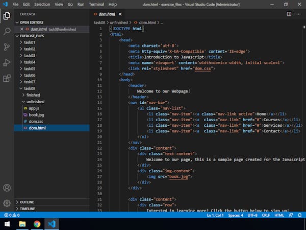 Introduction to Javascript: The Basics