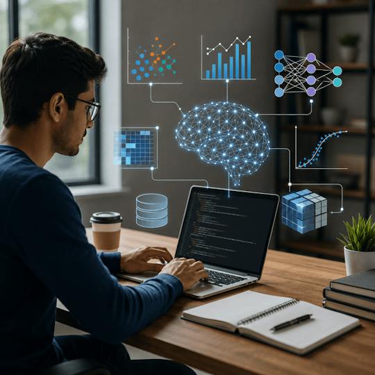 Portada: Machine Learning with Python and TensorFlow