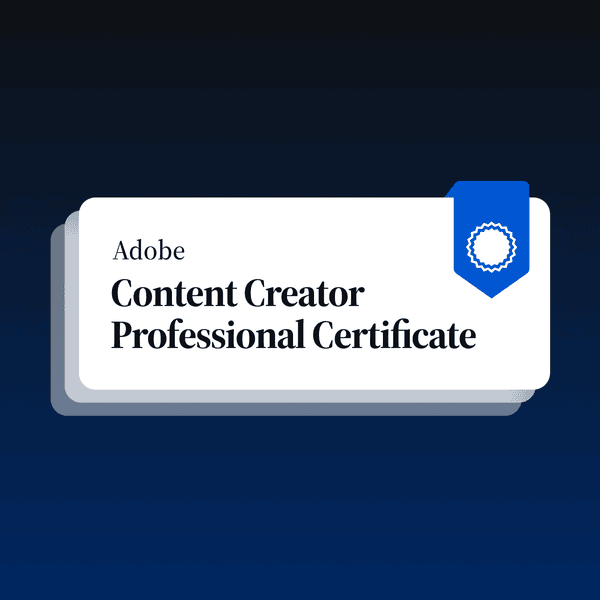Adobe Content Creator: Launching Your Creative Career