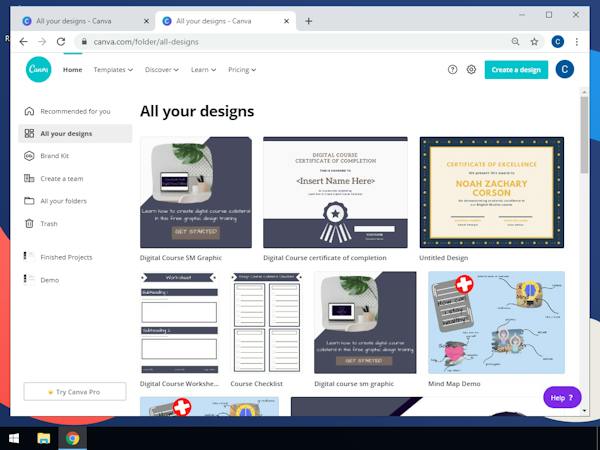 Module Course Tile Canva Design Sample Use Canva to Design Digital Course Collateral
