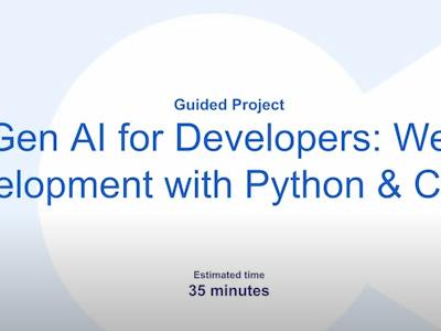 Gen AI for developers: Web development with Python & Copilot