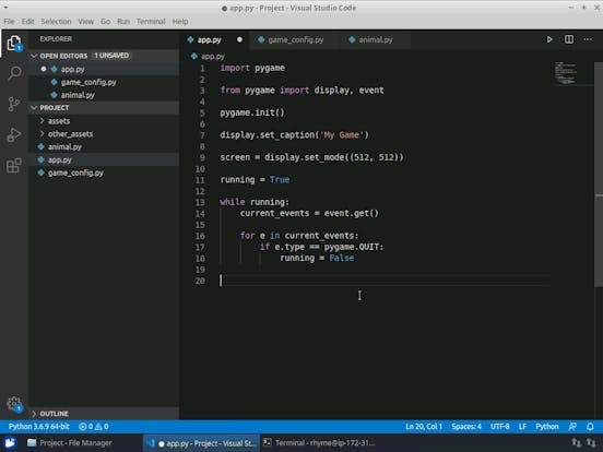 Create Your First Game With Python