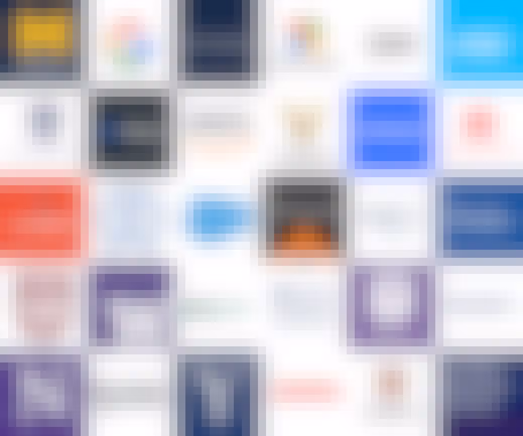 Thirty logos from well known companies & universities