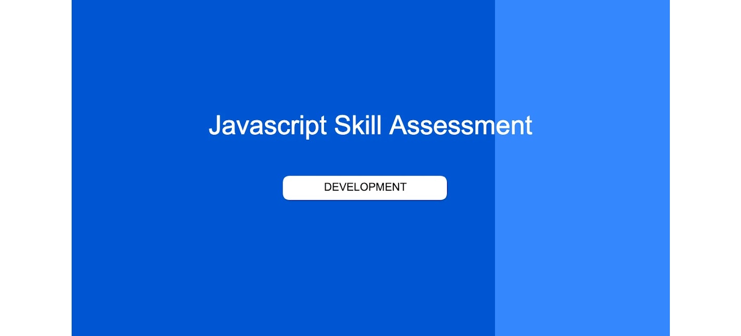 JavaScript Skills Assessment: Gauge Your Coding Level | Coursera
