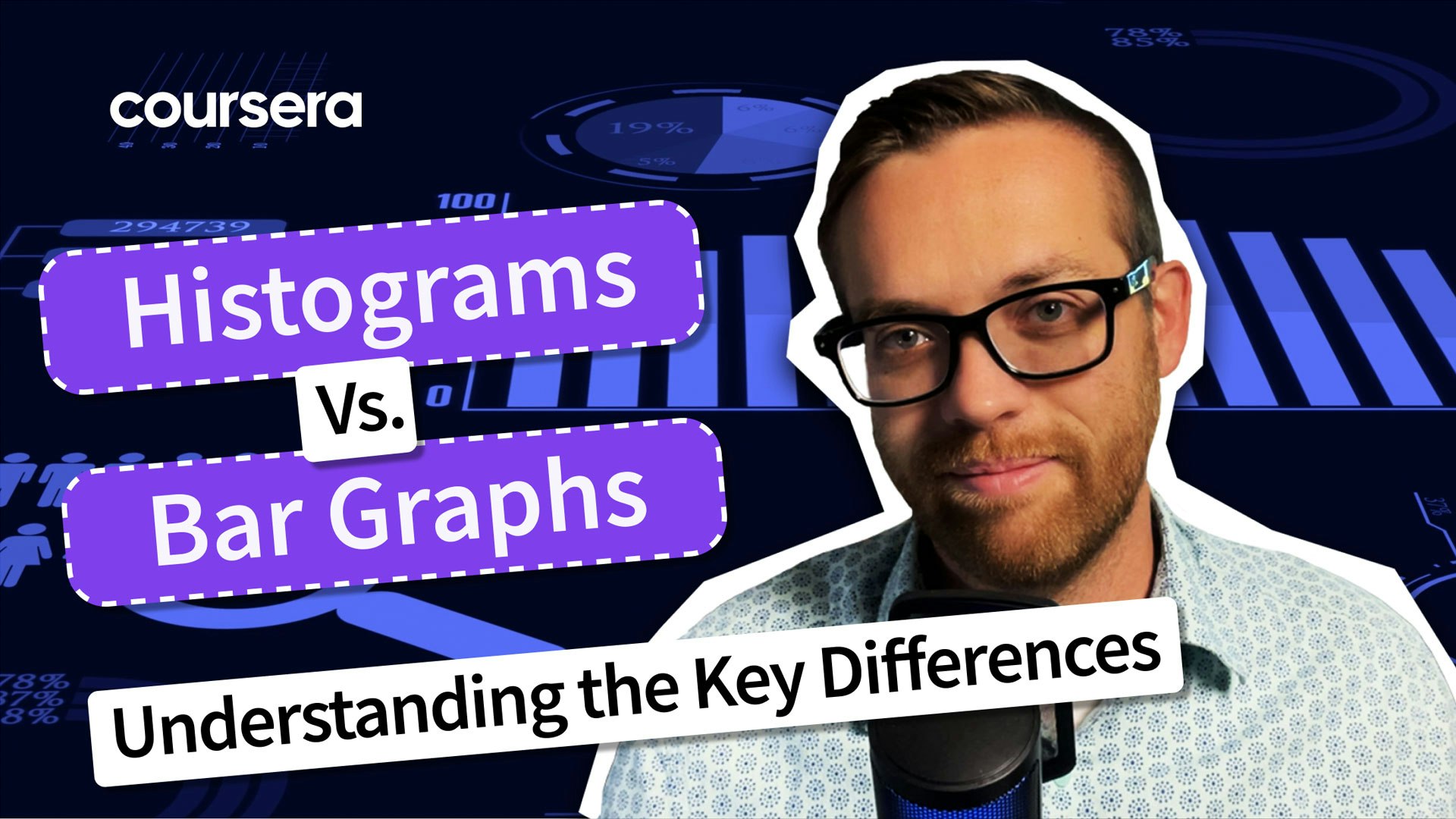 [Video thumbnail] Histograms vs. Bar Graphs Understanding the Key Differences