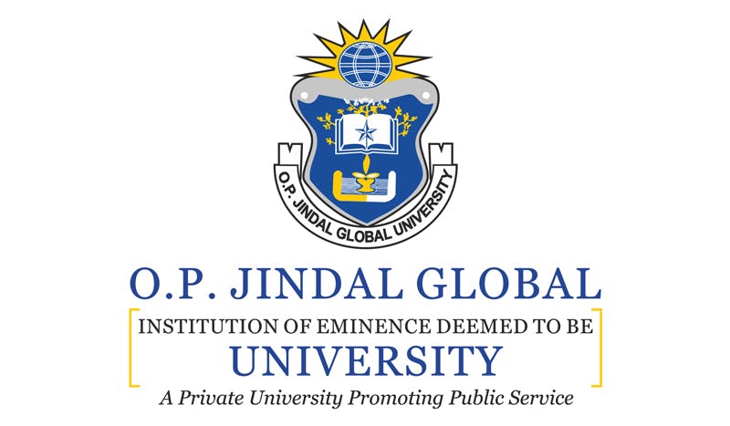 O.P. Jindal Global University logo