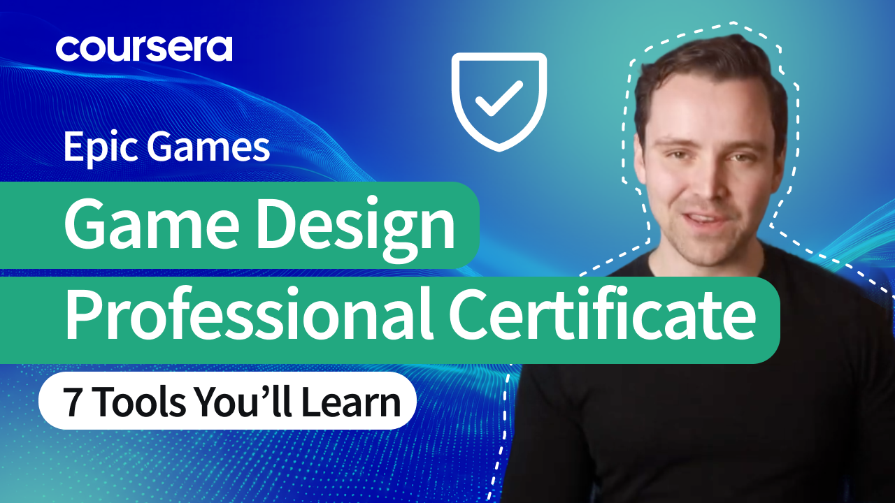 [Video thumbnail] Epic Games Professional Certificate 7 Tools You'll Learn