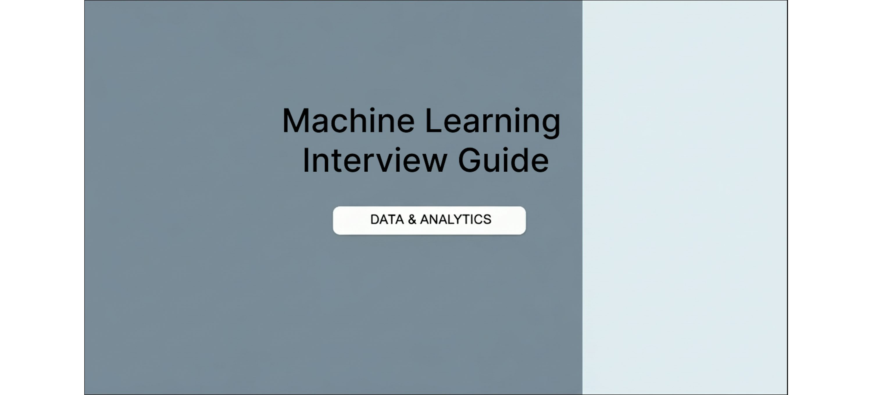 Machine Learning Interview Prep Guide (2026) | Coursera