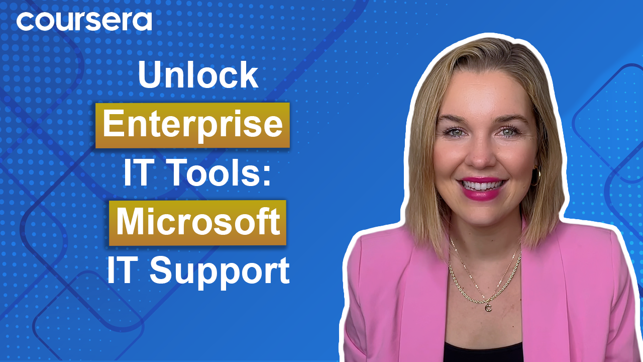 [Video thumbnail] Unlock Enterprise IT Tools: Microsoft IT Support