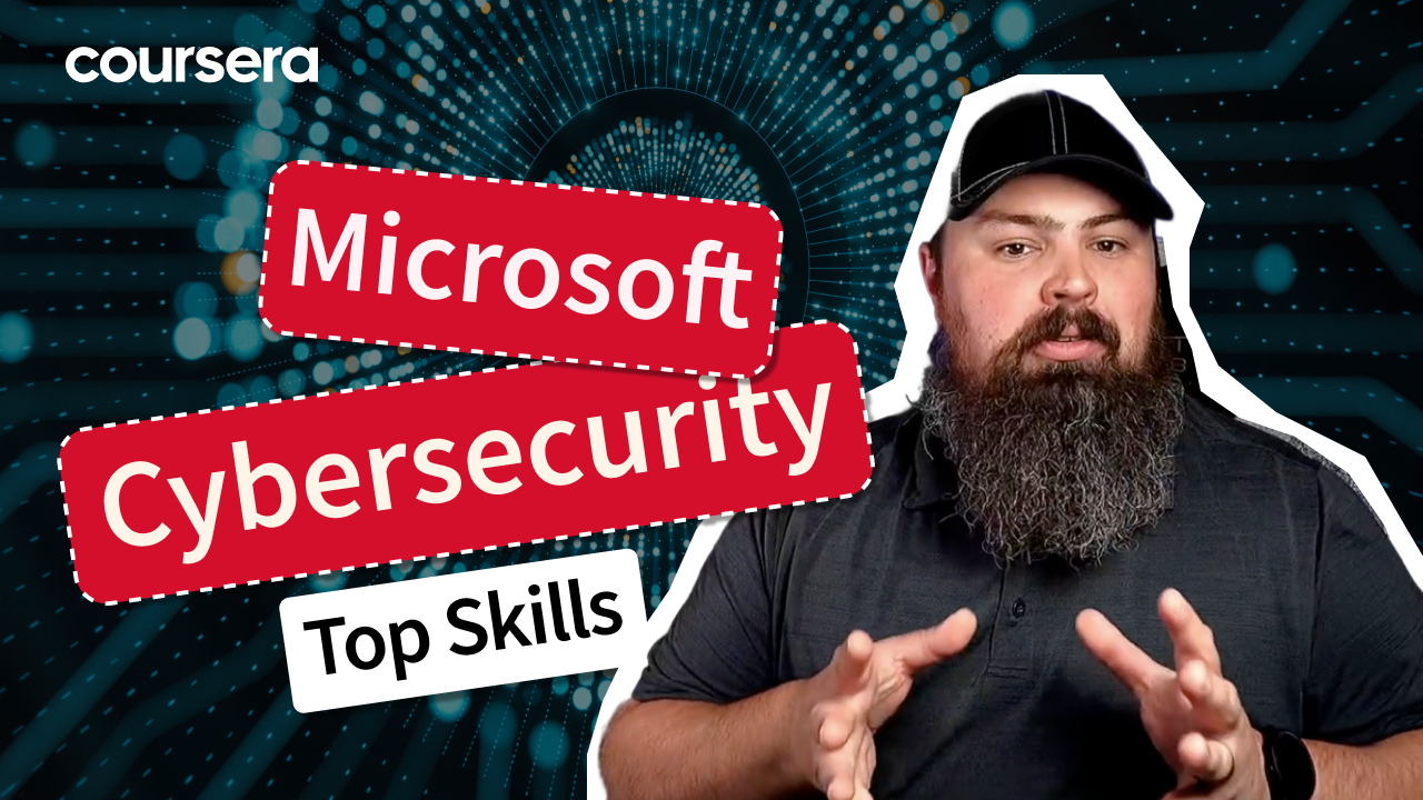 [Video thumbnail] Microsoft Cybersecurity Top Skills