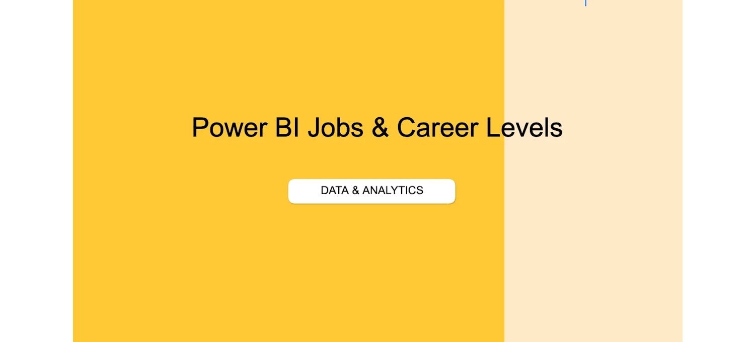 Power BI Career Roadmap and Job Leveling Matrix