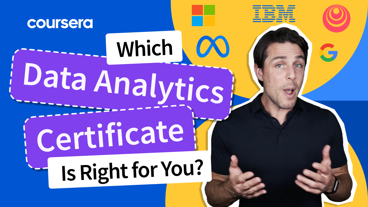 [Video thumbnail] Which Data Analytics Certificate Is Right for You